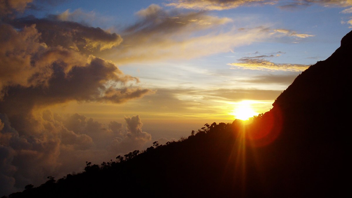 Watching the sunset from Laban Rata, the halfway point when climbing Mount Kinabalu, is a view you will never forget