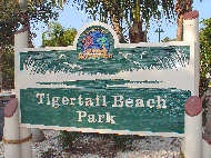 Tigertail Beach Sign