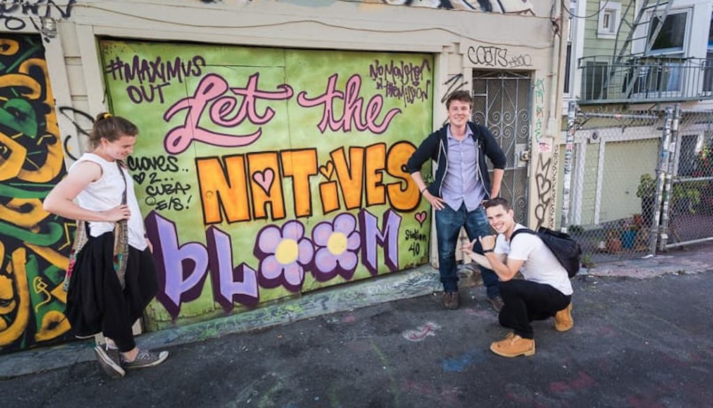 Street art alley san francisco sfnative tour founders